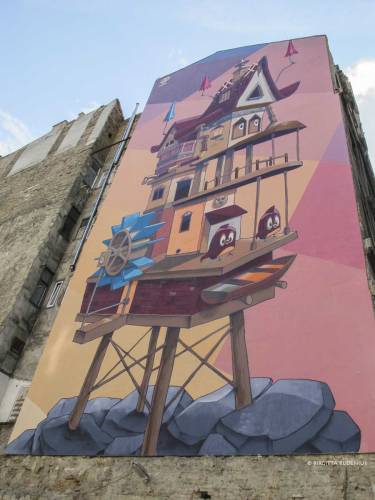 Mural - Street Art - Wall Art Budapest.
