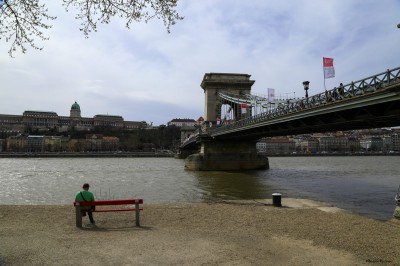 The Danube, Buda Castle and the Chain Bridge.