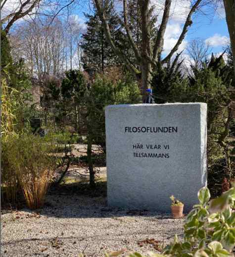 Gravsten - Filosofi, Norra kyrkogården, Lund